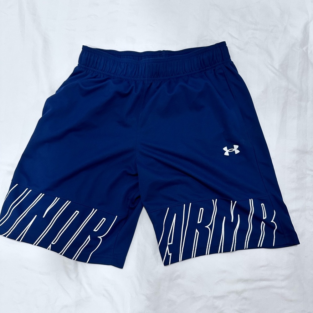 Under Armour Men's Navy Athletic Shorts